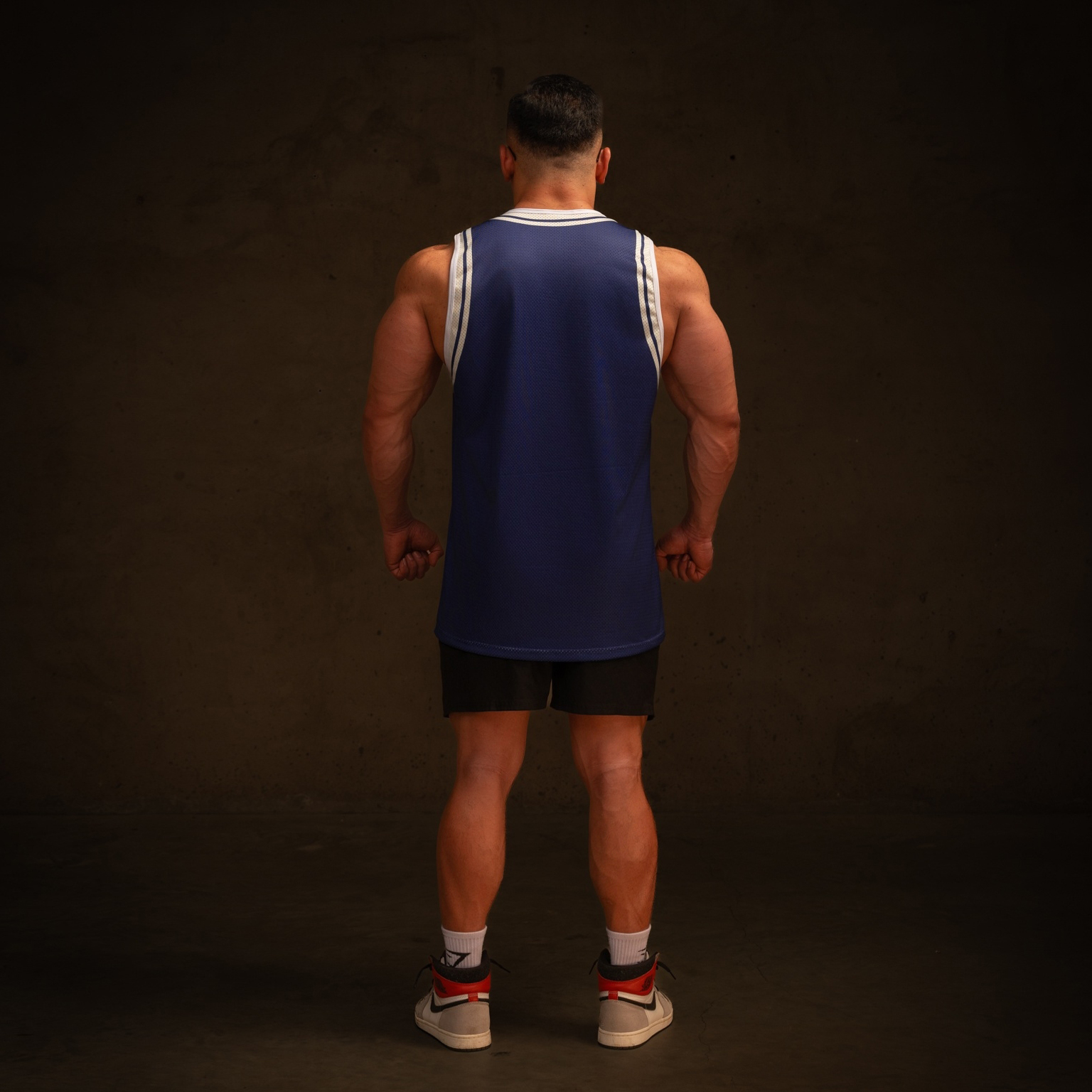  Áo ba lỗ Degrey Tanktop thể thao thời trang nam nữ màu xanh - TANKX 