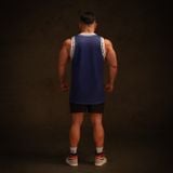  Áo ba lỗ Degrey Tanktop thể thao thời trang nam nữ màu xanh - TANKX 