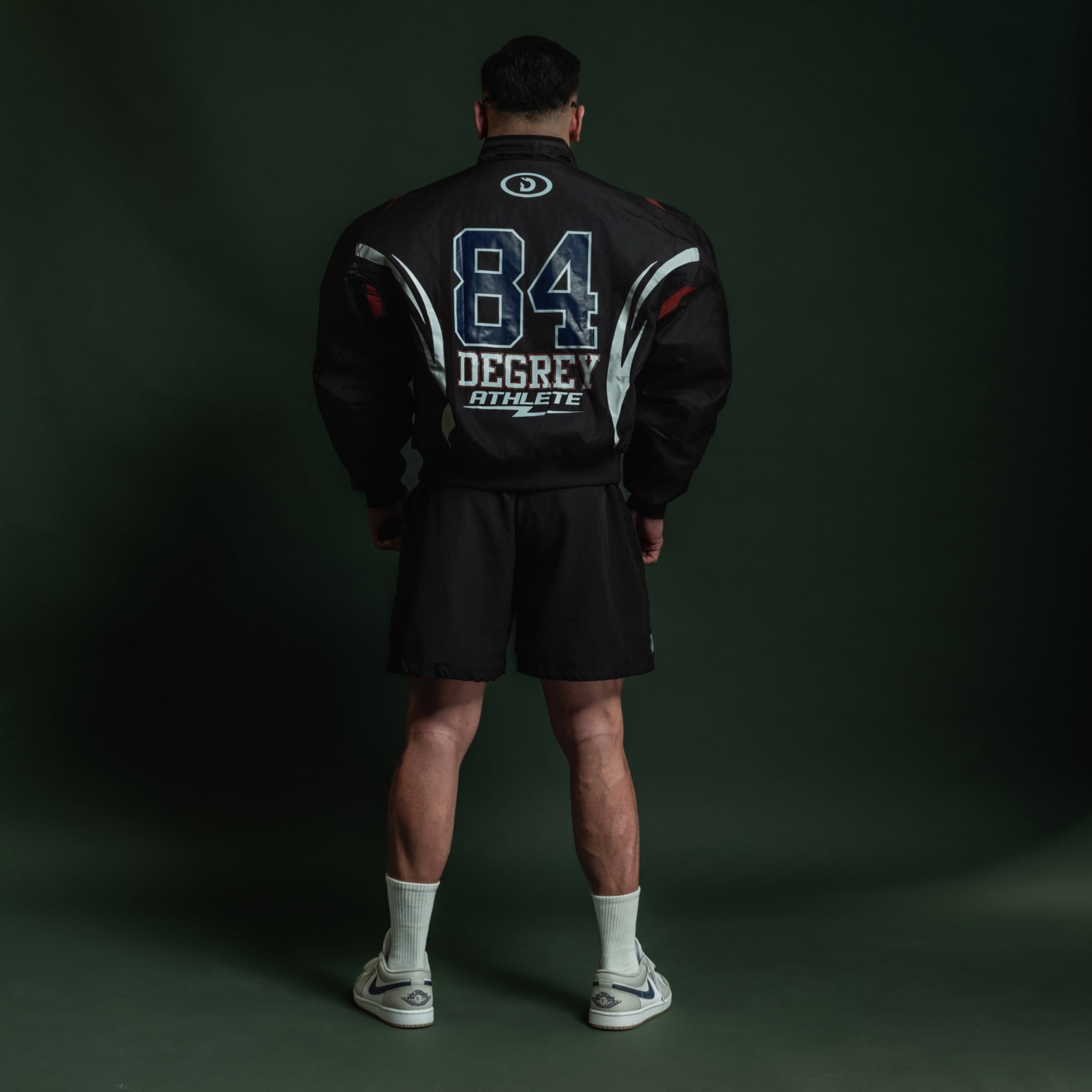  Áo khoác bomber Degrey màu đen Flexible - BOMBFLEX 