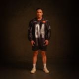 Áo thun Degrey Jersey cổ tim tay dài in hình thời trang thể thao nam nữ màu đen - TADAD 