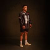  Áo thun Degrey Jersey cổ tim tay dài in hình thời trang thể thao nam nữ màu đen - TADAD 