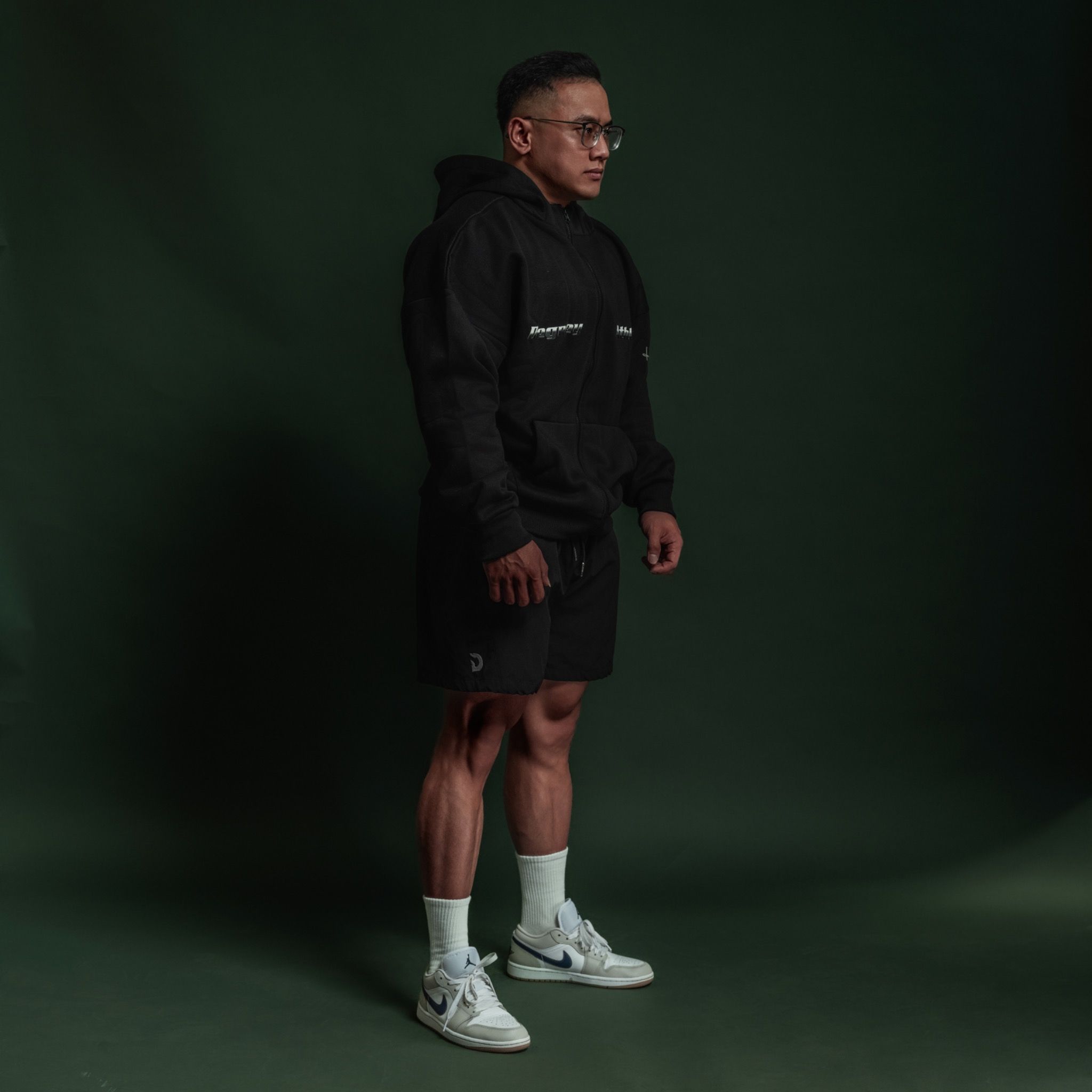 Hoodie Zip Degrey Athlete màu đen - HDZD – DEGREY VIETNAM