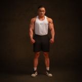  Áo Ba Lỗ Tanktop màu trắng Gym Thể Thao Thoáng Mát In logo Degrey - Local Brand Degrey sport wear - BLGT 