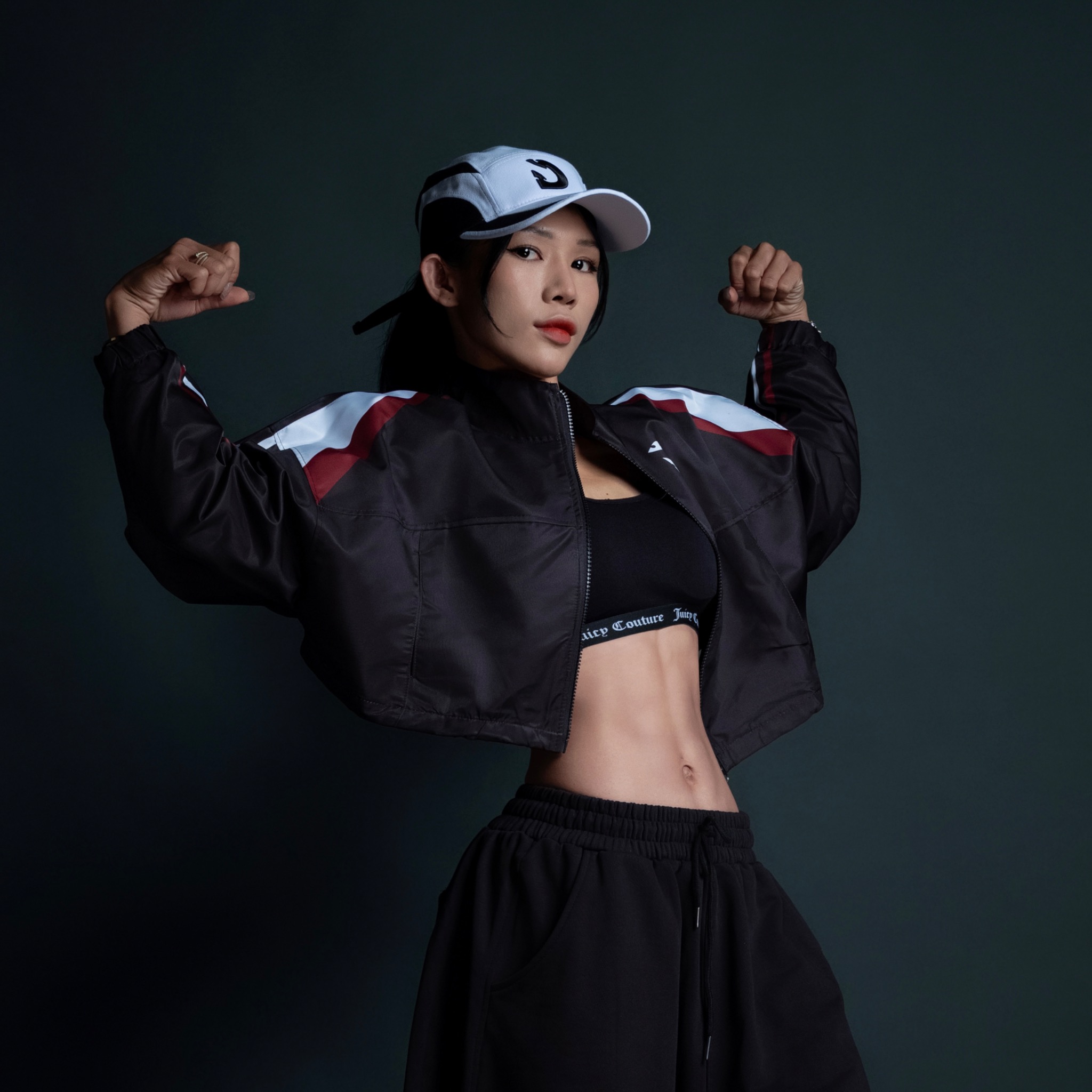  Áo Khoác Nữ Freesize Jacket Degrey TriEdge màu đen - EDGED 