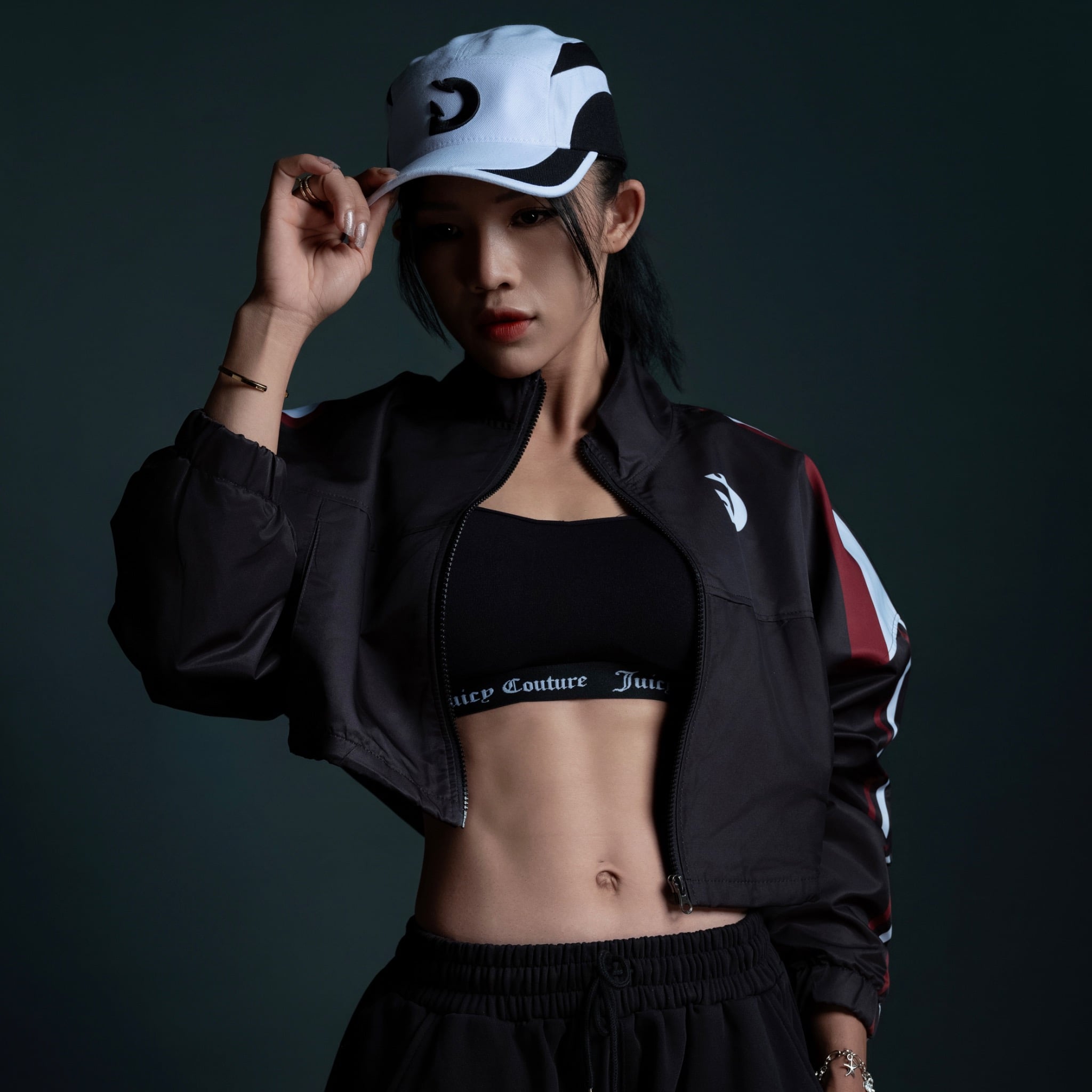  Áo Khoác Nữ Freesize Jacket Degrey TriEdge màu đen - EDGED 