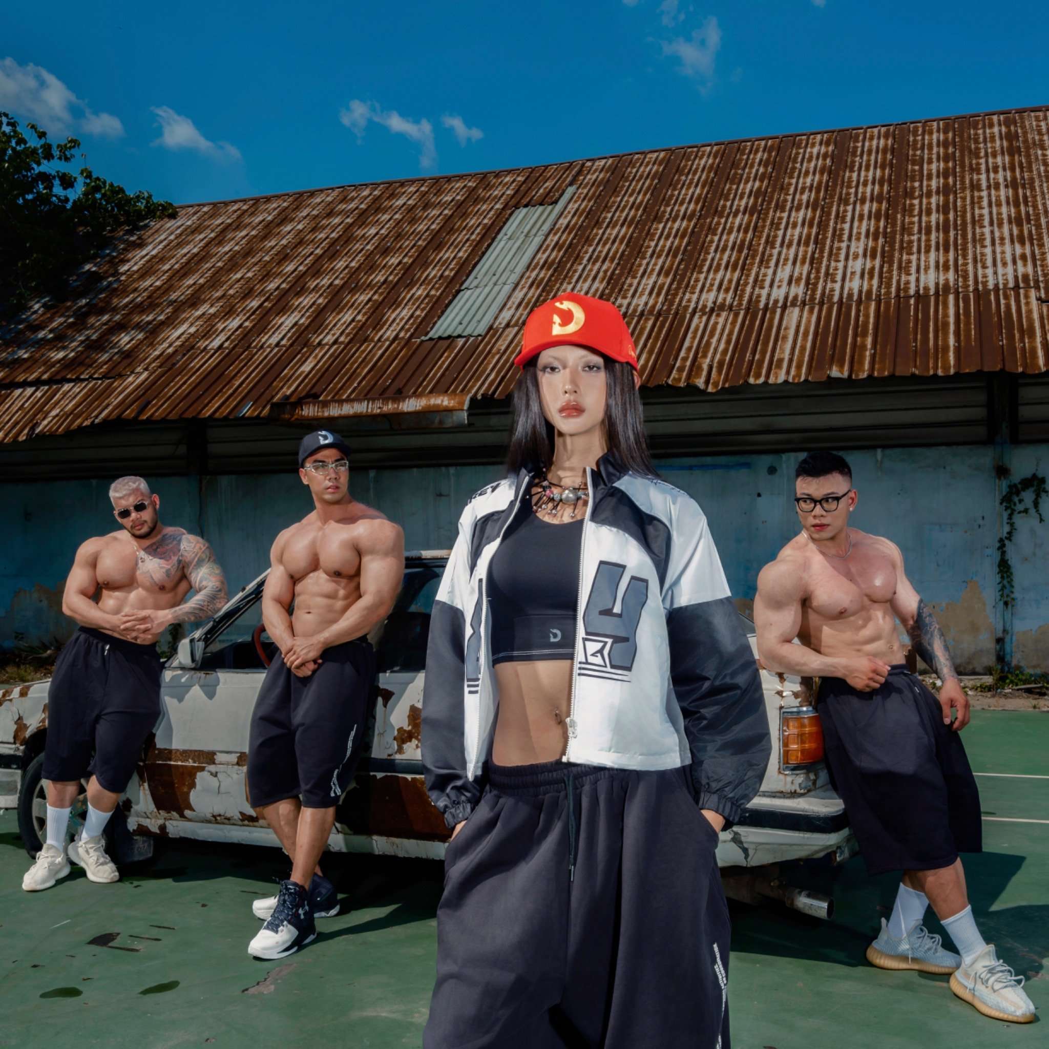  Jacket Degrey áo khoác dù thiết kế thời trang phong cách thể thao màu xám - JACKXAM 