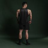  Áo ba lỗ Degrey Tanktop màu đen Crimson Surge thể thao - TANKCRIMD 