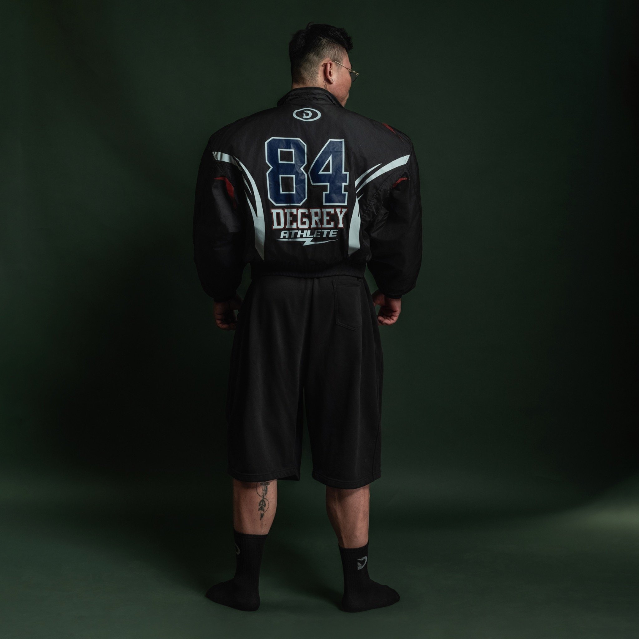  Áo khoác bomber Degrey màu đen Flexible - BOMBFLEX 
