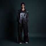  Áo thun tay dài màu đen Degrey Jersey long sleeve cổ tim thời trang thể thao Dark Fire Velocity - LONGDARK 