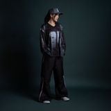  Áo thun tay dài màu đen Degrey Jersey long sleeve cổ tim thời trang thể thao Dark Fire Velocity - LONGDARK 