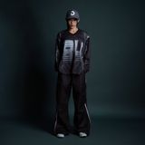  Áo thun tay dài màu đen Degrey Jersey long sleeve cổ tim thời trang thể thao Dark Fire Velocity - LONGDARK 
