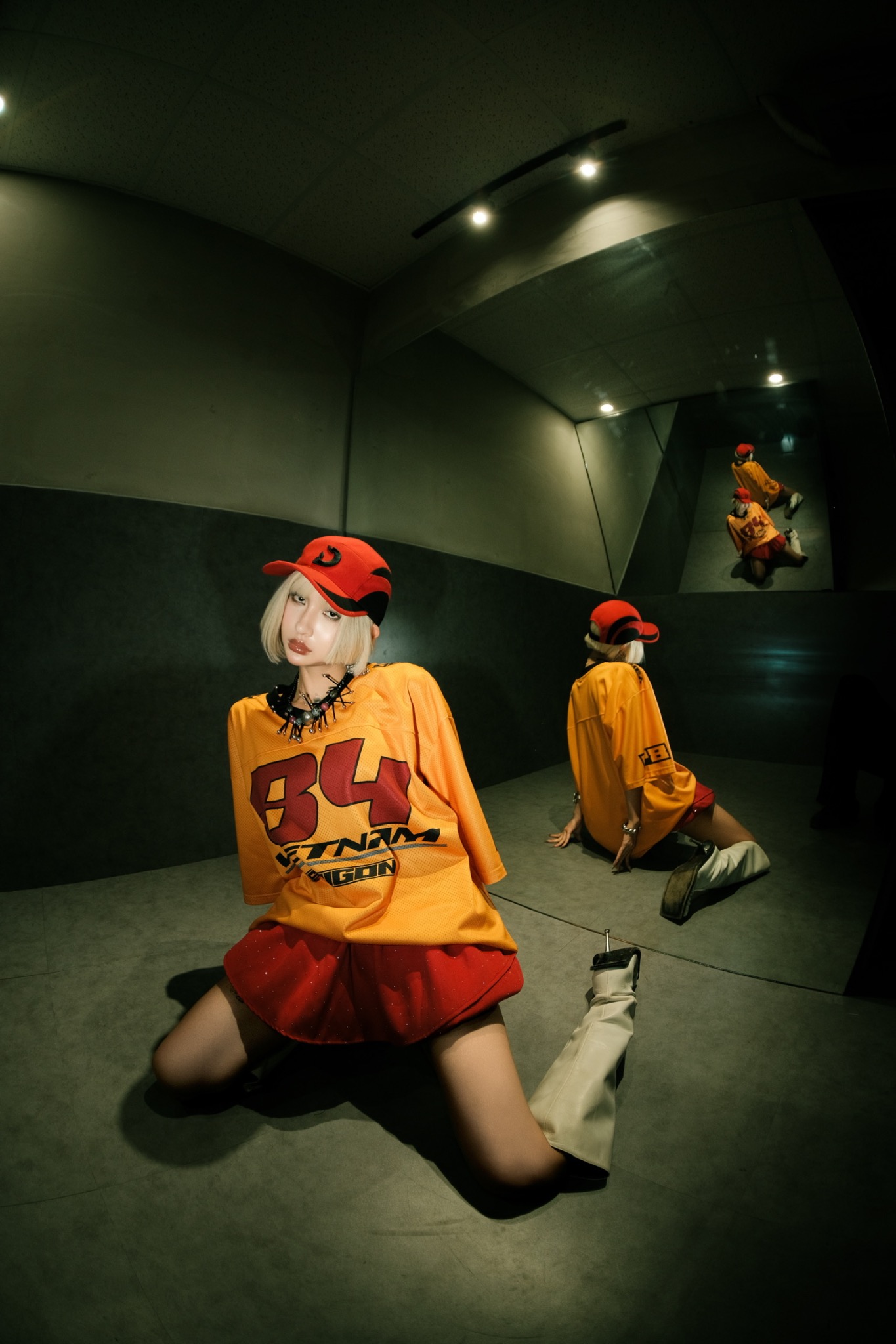  Mũ/Nón Degrey màu đen phối xám lưỡi trai cap thêu logo thiết kế thời trang - CAPDX 