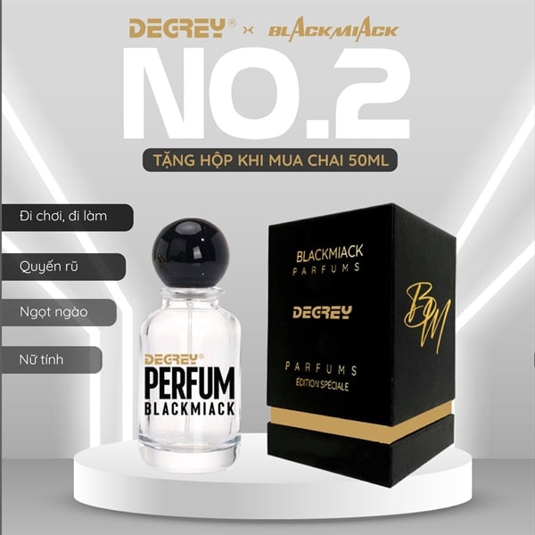  Nước hoa Degrey Black Miack No2. forher - HER 