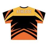  Áo thun thể thao màu CAM BLAZE Degrey Jersey 84 cổ tim - JERBLACAM 