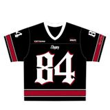 Áo thun Degrey Jersey cổ tim màu đen thời trang thể thao màu flexible x3- JERFLEXDEN 