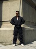  Áo khoác bomber Degrey màu đen - BOMBDEN 