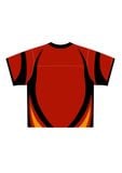  Áo thun thể thao màu đỏ Degrey Jersey Velocity 84 cổ tim - VELODO 