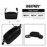  Túi da simili Degrey đeo chéo crossbody bag thiết kế thời trang nam nữ - CROSS 
