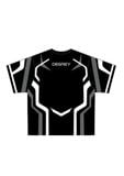  Áo thun Degrey Jersey Striker 84 cổ tim màu ĐEN in hình thời trang thể thao - JERSTRID 