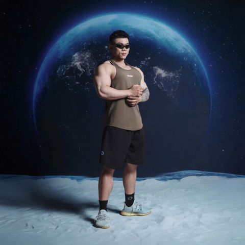  Áo Ba Lỗ Tanktop màu rêu Gym Thể Thao Thoáng Mát In logo Degrey - Local Brand Degrey sport wear - BLGREU 