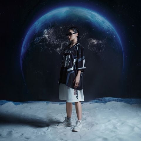  Áo thun Degrey Jersey Striker 84 cổ tim màu ĐEN in hình thời trang thể thao - JERSTRID 