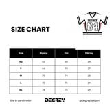  Áo thun thể thao màu TRẮNG CRIMSON Degrey Jersey 84 cổ tim - JERCRIMT 