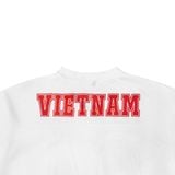  Áo thun Degrey Jersey cổ tim màu trắng thời trang thể thao - JERT 