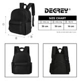  Degrey Double Leather Basic Balo Small Size - LBBDM 