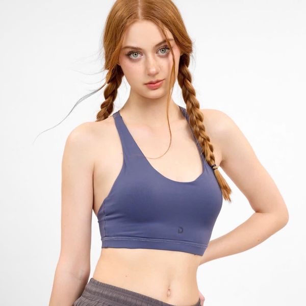 Áo bra dây tập gym nữ Degrey có kèm mút ngực thiết kế co giãn thời tra ...