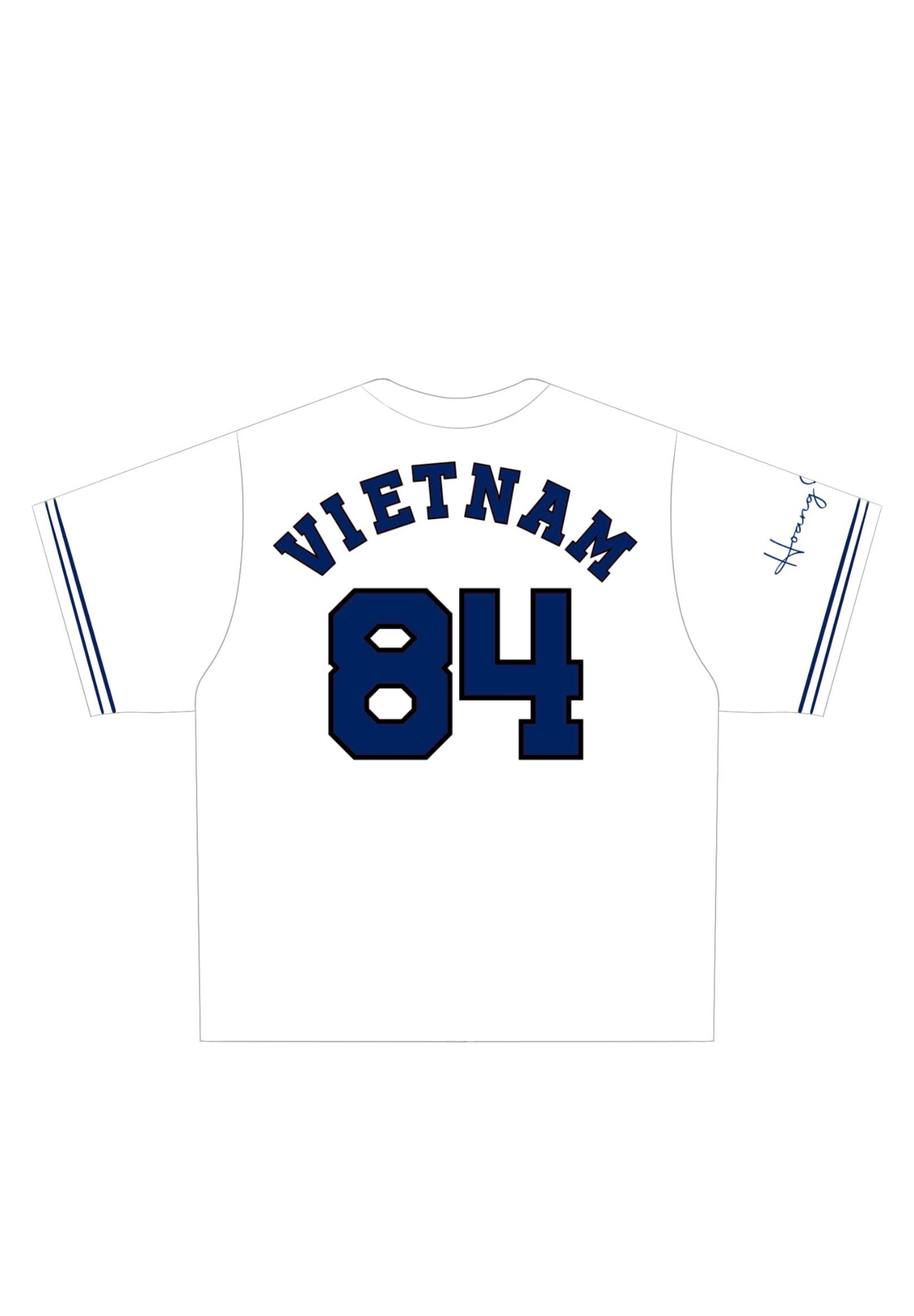  Áo khoác sơmi Jersey Degrey Baseball form rộng màu xanh - BASEXA 