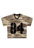  Áo thun Degrey Jersey cổ tim in hình thời trang thể thao nam nữ màu camo- JERCAMO 
