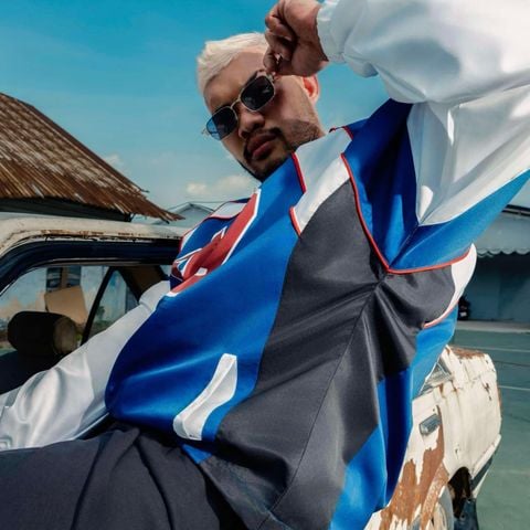  Jacket Degrey áo khoác dù thiết kế thời trang phong cách thể thao màu xanh - JACKXANH 