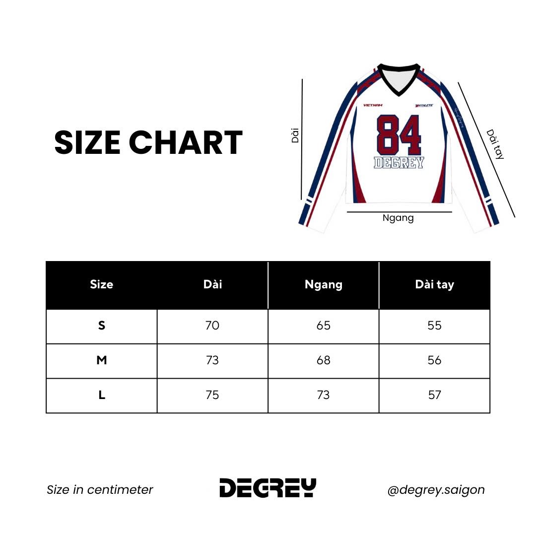  Áo thun tay dài Degrey Jersey long sleeve cổ tim in hình thời trang thể thao nam nữ Flexible x3 color - FLEX 