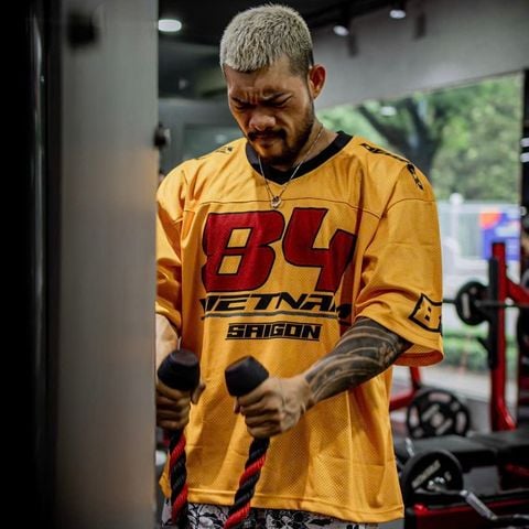  Áo thun Degrey Jersey cổ tim in hình thời trang thể thao nam nữ ss2 màu vàng- JERV2 