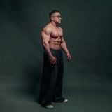  Quần dài thun Degrey Long Pants thiết kế thời trang thể thao màu đen - LOPA 