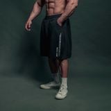  Quần lửng chất liệu chân cua Degrey short pant thiết kế thời trang nam nữ màu đen - SHOPAD 