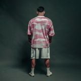  Áo thun Degrey Jersey cổ tim in hình thời trang thể thao nam nữ màu camo hồng - JERCAMOHONG 