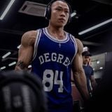  Áo ba lỗ Degrey Tanktop thể thao thời trang nam nữ màu xanh - TANKX 