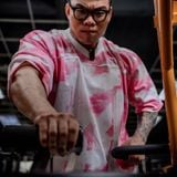  Áo thun Degrey Jersey cổ tim in hình thời trang thể thao nam nữ màu camo hồng - JERCAMOHONG 
