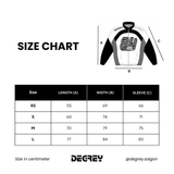  Jacket Degrey áo khoác dù thiết kế thời trang phong cách thể thao màu xám - JACKXAM 