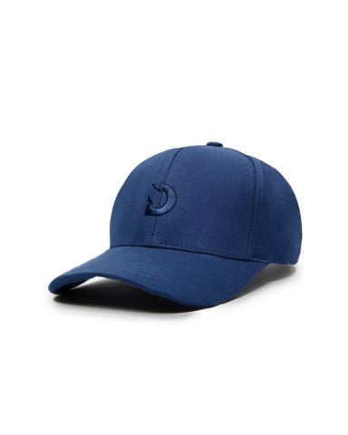  Degrey nón lưỡi trai trơn basic thêu logo thiết kế thời trang đơn giản màu xanh navy - CAPBX 