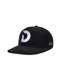  Degrey nón lưỡi trai form frame cap basic thêu logo thiết kế thời trang đơn giản màu đen - FRAMED 
