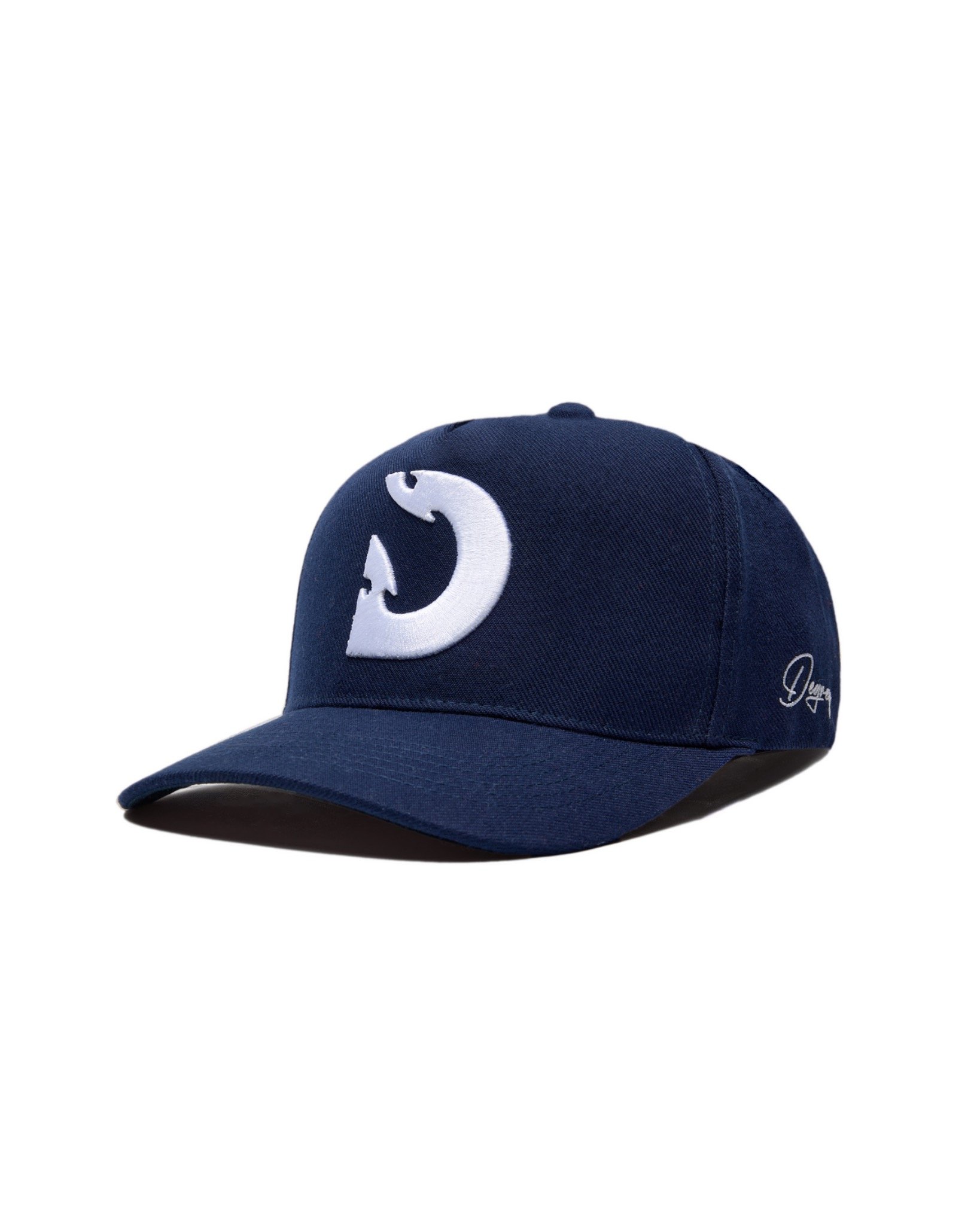  Degrey nón lưỡi trai form frame cap basic thêu logo thiết kế thời trang đơn giản màu xanh navy - FRAMENA 