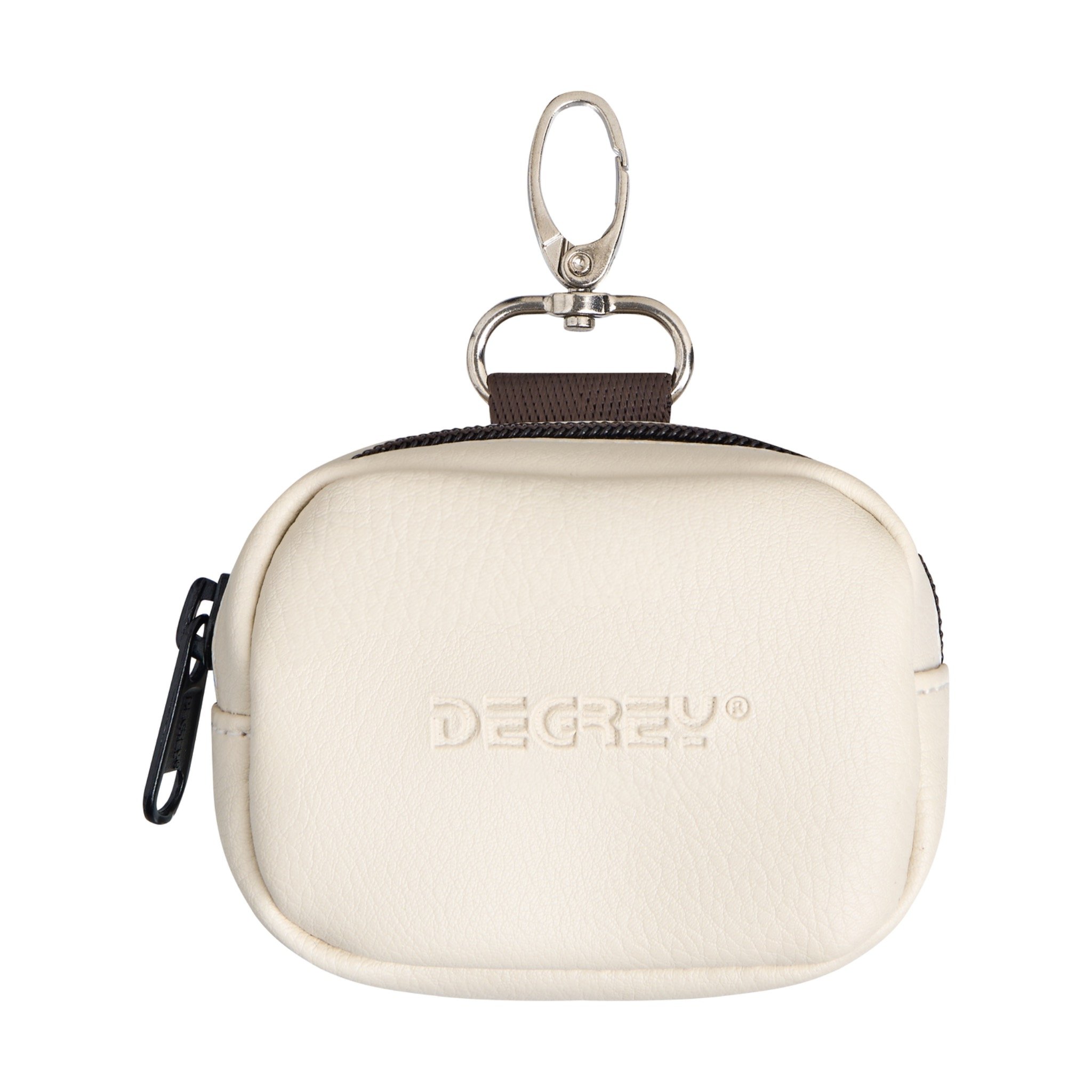  Túi da simili Degrey đeo chéo crossbody bag màu kem thiết kế thời trang nam nữ - CROSSK 