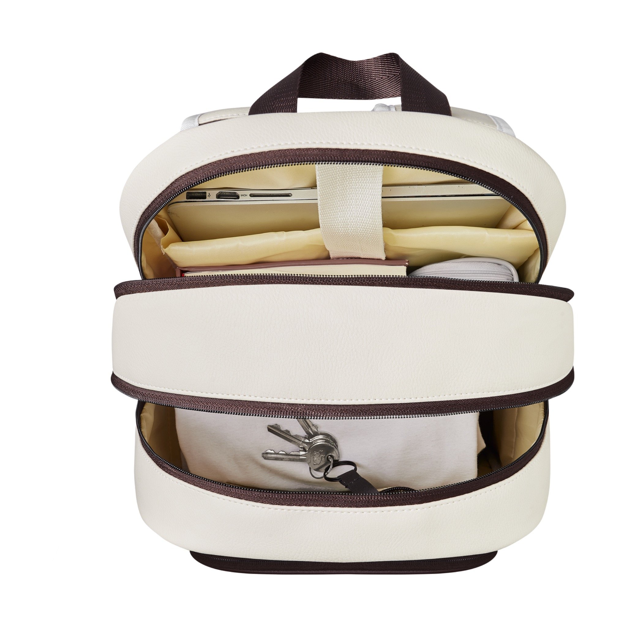  Degrey Double Leather Basic Balo Kem - LBBDK 