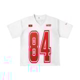  Áo thun Degrey Jersey cổ tim màu trắng thời trang thể thao - JERT 