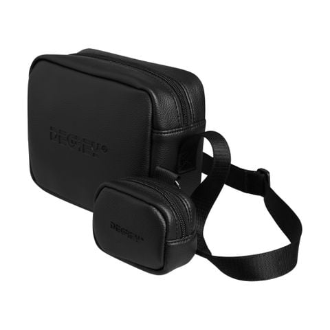  Túi da simili Degrey đeo chéo form vuông thời trang kiểu ngày thiết kế thường ngày - VUONG 