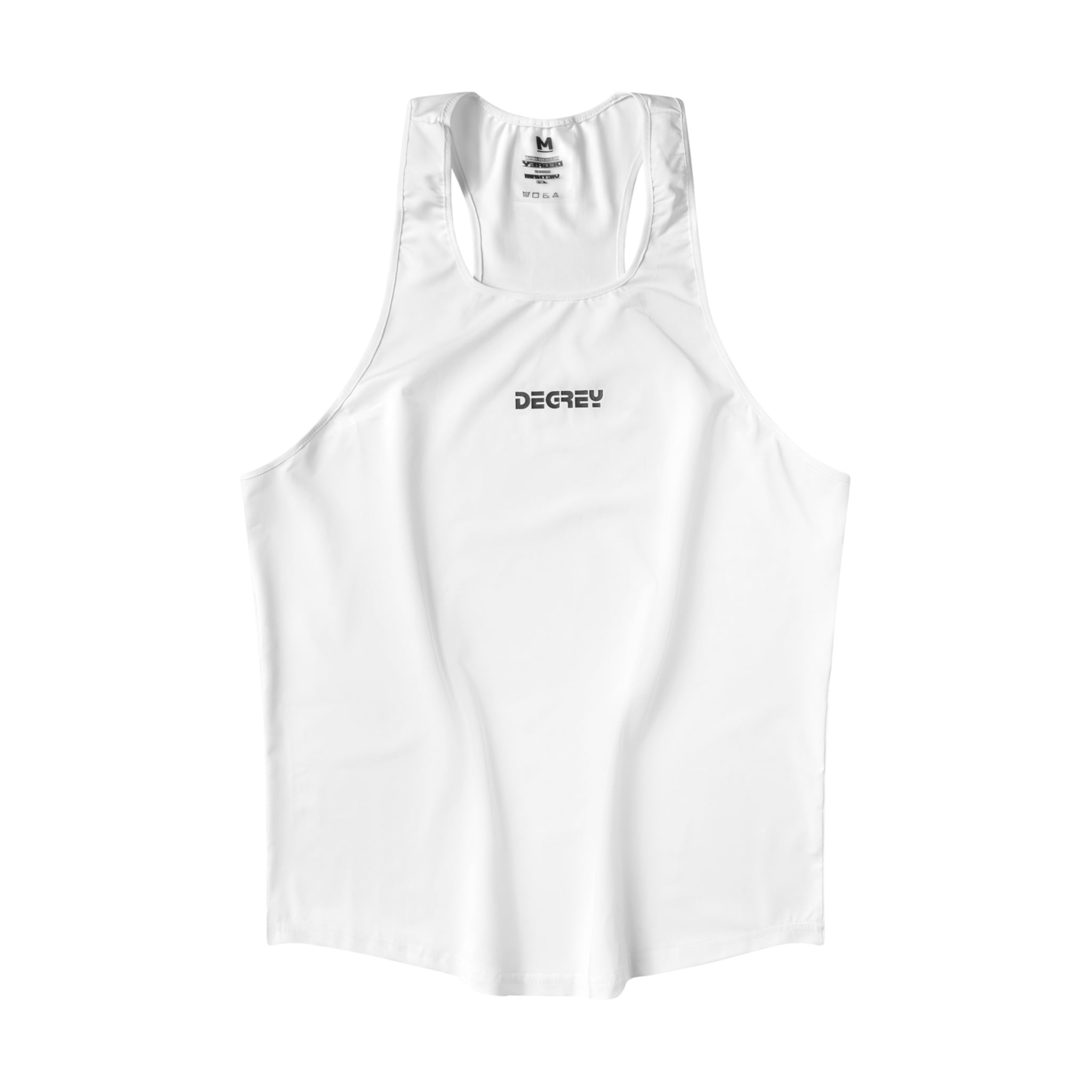 Áo Ba Lỗ Tanktop màu trắng Gym Thể Thao Thoáng Mát In logo Degrey - Local Brand Degrey sport wear - BLGT 