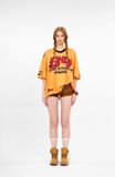  Áo thun Degrey Jersey cổ tim in hình thời trang thể thao nam nữ ss2 màu vàng- JERV2 