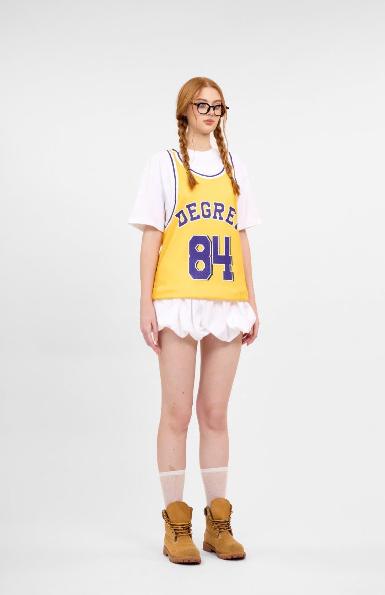  Áo ba lỗ Degrey Tanktop thể thao thời trang nam nữ màu vàng - TANKV 